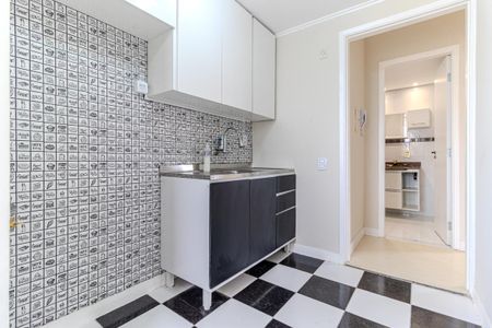 Cozinha de apartamento para alugar com 1 quarto, 37m² em Campos Elíseos, São Paulo