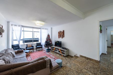 Sala de apartamento para alugar com 3 quartos, 173m² em José Menino, Santos