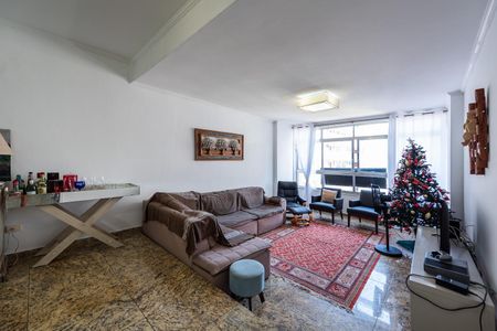 Sala de apartamento para alugar com 3 quartos, 173m² em José Menino, Santos
