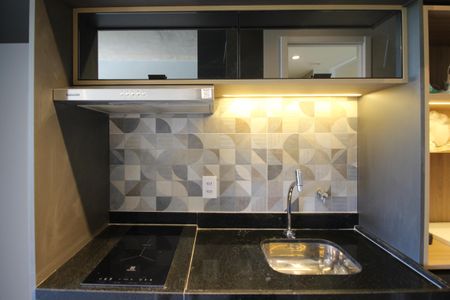 Studio para alugar com 25m², 1 quarto e sem vaga Studio para alugar com 25m², 1 quarto e sem vagaCozinha