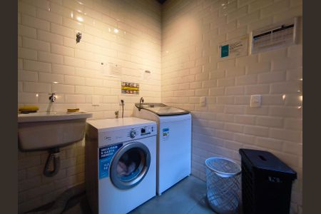 Studio para alugar com 20m², 1 quarto e sem vaga Studio para alugar com 20m², 1 quarto e sem vagaLavanderia