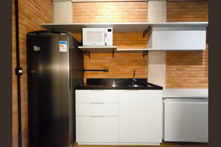 Studio para alugar com 20m², 1 quarto e sem vaga Studio para alugar com 20m², 1 quarto e sem vagaCozinha