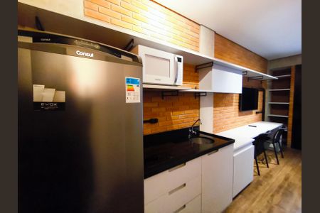 Studio para alugar com 20m², 1 quarto e sem vaga Studio para alugar com 20m², 1 quarto e sem vagaCozinha