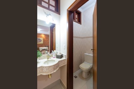 Lavabo de casa de condomínio para alugar com 3 quartos, 255m² em Parque das Flores, Campinas