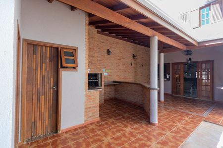 Churrasqueira de casa de condomínio para alugar com 3 quartos, 255m² em Parque das Flores, Campinas