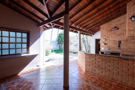 Churrasqueira de casa de condomínio para alugar com 3 quartos, 255m² em Parque das Flores, Campinas