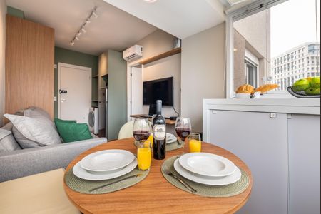 Apartamento para alugar com 27m², 1 quarto e sem vaga Apartamento para alugar com 27m², 1 quarto e sem vagaSala