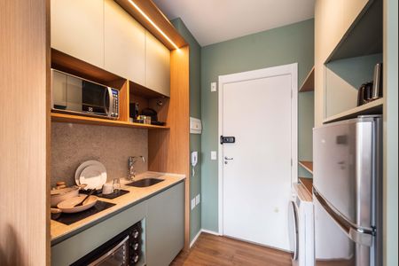 Apartamento para alugar com 27m², 1 quarto e sem vaga Apartamento para alugar com 27m², 1 quarto e sem vagaCozinha