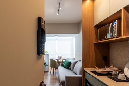 Apartamento para alugar com 27m², 1 quarto e sem vaga Apartamento para alugar com 27m², 1 quarto e sem vagaSala