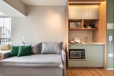 Apartamento para alugar com 27m², 1 quarto e sem vaga Apartamento para alugar com 27m², 1 quarto e sem vagaSala