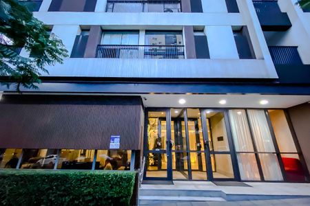 Studio para alugar com 23m², 1 quarto e sem vaga Studio para alugar com 23m², 1 quarto e sem vagaFachada - Plaquinha