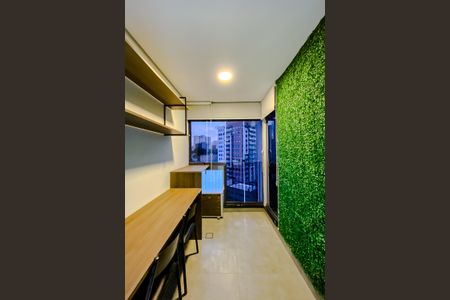 Varanda de kitnet/studio para alugar com 1 quarto, 23m² em Vila Mariana, São Paulo