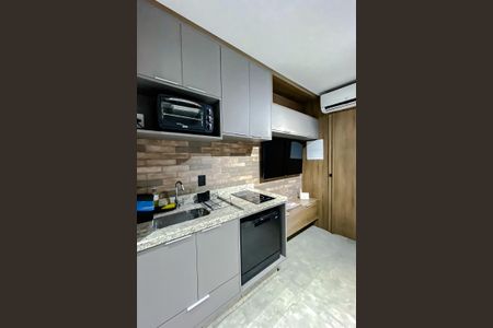 Studio para alugar com 23m², 1 quarto e sem vaga Studio para alugar com 23m², 1 quarto e sem vagaCozinha