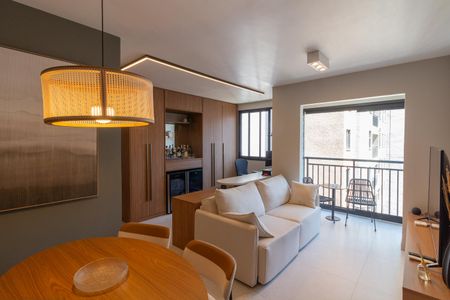 Sala de apartamento à venda com 1 quarto, 44m² em Butantã, São Paulo