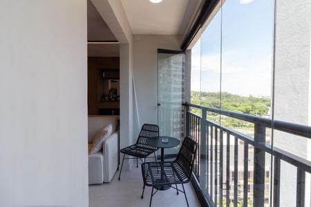 Varanda de apartamento à venda com 1 quarto, 44m² em Butantã, São Paulo