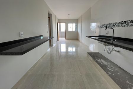 Apartamento à venda com 53m², 2 quartos e 1 vagaCozinha e sala