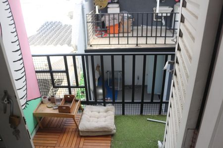 Sacada da Suíte 1 de casa para alugar com 2 quartos, 180m² em Osvaldo Cruz, São Caetano do Sul