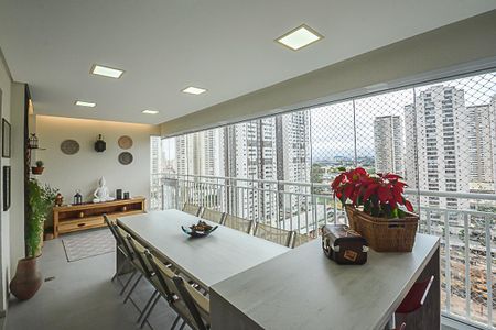 Varanda gourmet de apartamento à venda com 3 quartos, 155m² em Centro, São Bernardo do Campo