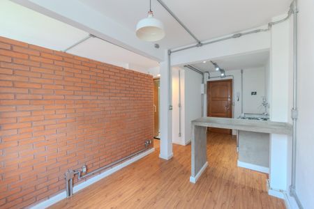 Sala de apartamento para alugar com 1 quarto, 39m² em Bela Vista, São Paulo