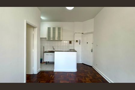 Sala de apartamento para alugar com 1 quarto, 44m² em Cerqueira César, São Paulo