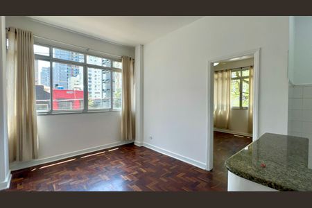 Sala de apartamento para alugar com 1 quarto, 44m² em Cerqueira César, São Paulo