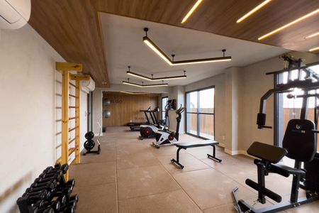 Studio à venda com 23m², 1 quarto e sem vaga Studio à venda com 23m², 1 quarto e sem vagaAcademia