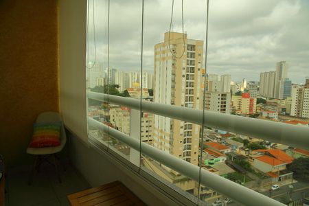 Varanda da Sala de apartamento à venda com 2 quartos, 59m² em Baeta Neves, São Bernardo do Campo