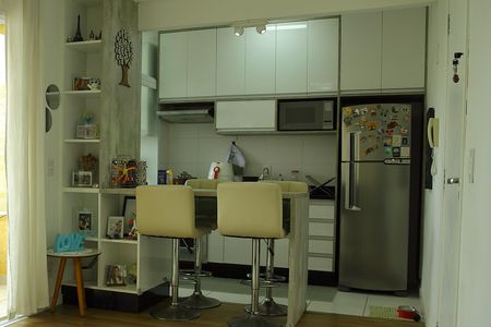 Apartamento à venda com 59m², 2 quartos e 1 vagaCozinha 