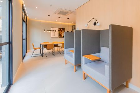 Studio à venda com 23m², 1 quarto e sem vagaCoworking 