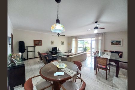Sala de apartamento para alugar com 3 quartos, 171m² em Ilha Porchat, São Vicente