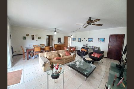 Sala de apartamento para alugar com 3 quartos, 171m² em Ilha Porchat, São Vicente