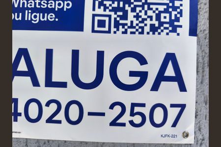 Studio para alugar com 28m², 1 quarto e sem vagaPlaquinha KJFK-221