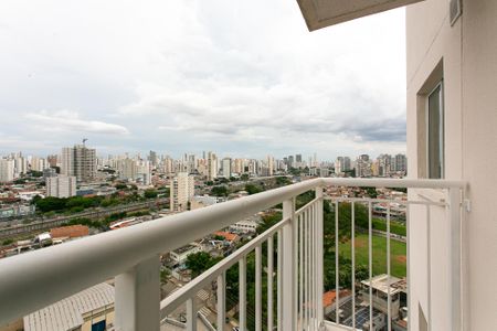 Varanda da Sala de apartamento para alugar com 2 quartos, 35m² em Guaiauna, São Paulo