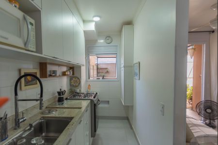 Cozinha de apartamento à venda com 2 quartos, 48m² em Jardim Garcia, Campinas