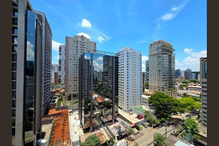 Vista da Sala de apartamento à venda com 2 quartos, 90m² em Vila Olímpia, São Paulo