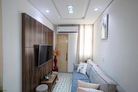 Sala de apartamento à venda com 3 quartos, 100m² em Castelo, Belo Horizonte