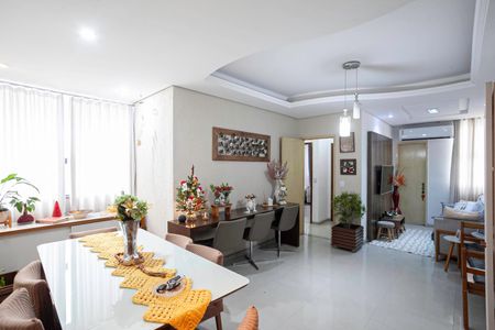 Sala de apartamento à venda com 3 quartos, 100m² em Castelo, Belo Horizonte