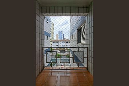 Sacada Sala de apartamento para alugar com 2 quartos, 80m² em Canto do Forte, Praia Grande