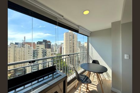 Studio para alugar com 24m², 0 quarto e sem vagaSacada Integrada 