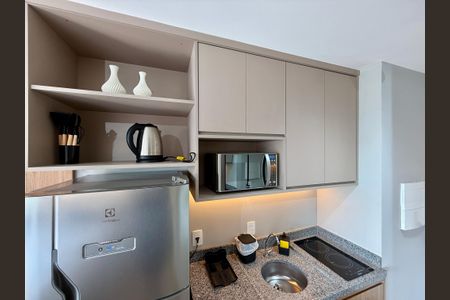 Studio para alugar com 24m², 0 quarto e sem vagaCozinha 