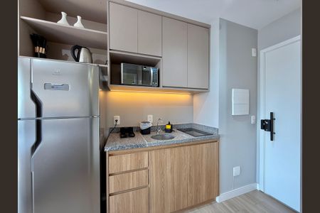 Studio para alugar com 24m², 0 quarto e sem vagaCozinha 