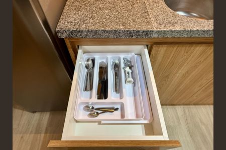 Studio para alugar com 24m², 0 quarto e sem vagaCozinha 