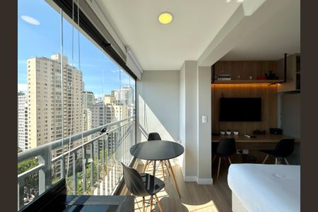 Studio para alugar com 24m², 0 quarto e sem vagaSacada Integrada 
