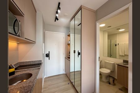 Studio para alugar com 24m², 0 quarto e sem vagaCozinha 