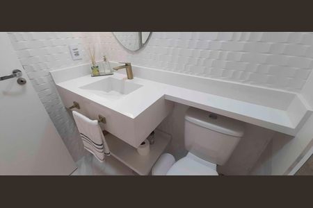 Apartamento à venda com 67m², 2 quartos e 1 vagaBanheiro Social