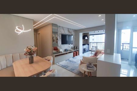 Sala de apartamento à venda com 2 quartos, 67m² em Centro, Osasco