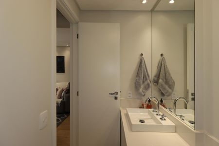 Apartamento à venda com 57m², 2 quartos e 1 vagaBanheiro Social