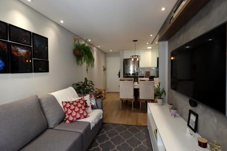 Sala de apartamento à venda com 2 quartos, 57m² em Parque das Nações, Santo André
