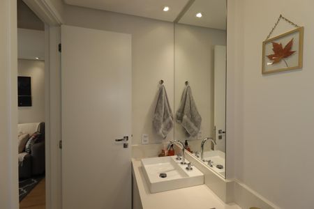 Apartamento à venda com 57m², 2 quartos e 1 vagaBanheiro Social