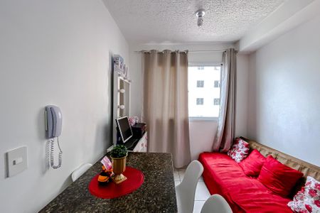 Sala de apartamento para alugar com 1 quarto, 26m² em Brás, São Paulo